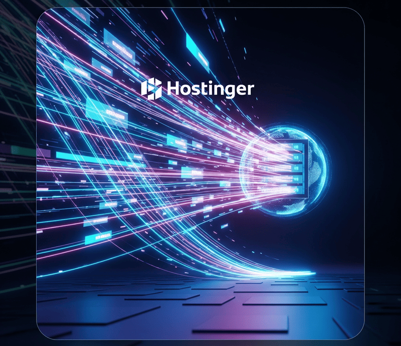 Panel de Hostinger, el alojamiento web analizado en la reseña